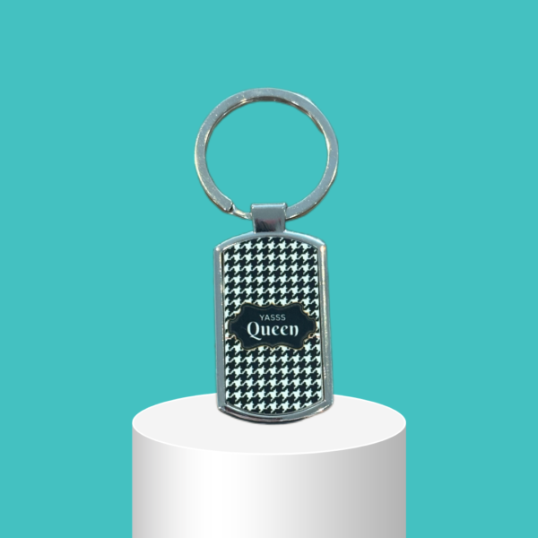 "Yasss Queen" Metal Boxed Keyring