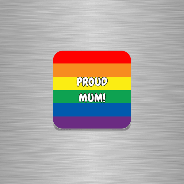 Proud Mum Wooden Fridge Magnet