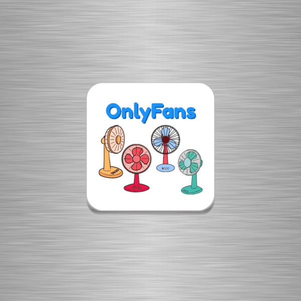 Only Fans Funny Wooden Fridge Magnet