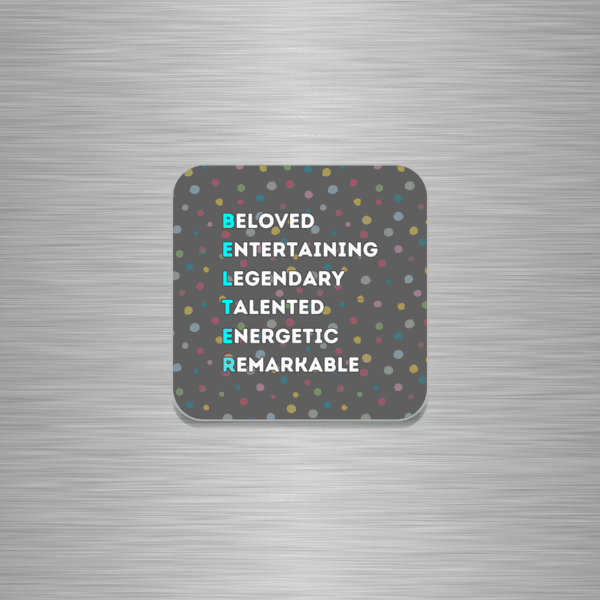 Belter Word Play Funny Scottish Wooden Fridge Magnet