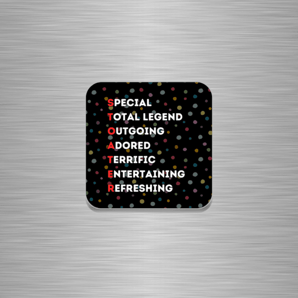 Stoater Funny Scottish Wooden Fridge Magnet