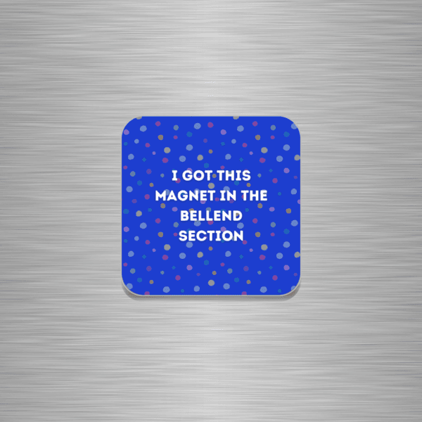 Bellend Funny Scottish Wooden Fridge Magnet