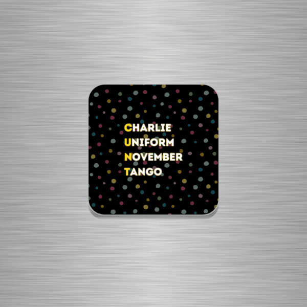 Cunt Word Play Funny Wooden Fridge Magnet